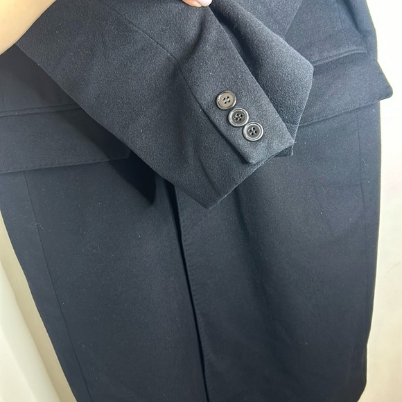 Coppley Cashmere & Wool Men’s Luxury
Tailored Black Coat Size 42 - Picture 7 of 17